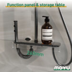 Thermostatic Shower System - 7-Function Piano Key Faucet with Rain Shower - Image 6