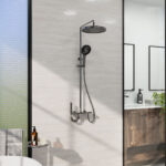 Thermostatic Shower System - 7-Function Piano Key Faucet with Rain Shower - Image 3