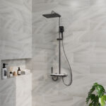 360 ° rotatable adjustable shower system, with 7 spray modes - Image 9