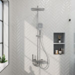 Upgrade Your Bathroom With A Smart Multifunction Shower System6 Spray - Image 2