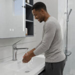 Long Reach Basin Mixer Tap - Image 5