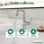 Moyu Polishing chrome rotary nozzle faucet - Image 10
