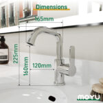 Moyu Polishing chrome rotary nozzle faucet - Image 13