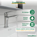 Modern Basin Mixer Tap - Image 9