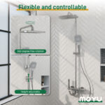 Upgrade Your Bathroom With A Smart Multifunction Shower System6 Spray - Image 7