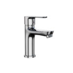 MOYU Chrome Single-Handle Bathroom Basin  Mixer Tap , Water-Saving Anti-Splash Faucet