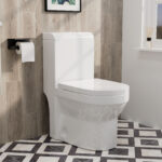 MOYU Wall Hung Toilet, Compact Wall-Mounted WC with Soft Close Seat and Powerful Siphon Flush - Image 5