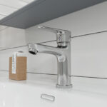 MOYU Chrome Single-Handle Bathroom Basin  Mixer Tap , Water-Saving Anti-Splash Faucet - Image 6