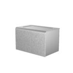 Wall Mount Stainless Steel Tissue Box, Rust Proof Bathroom Paper Towel Holder - Image 2