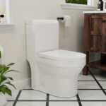 MOYU Wall Hung Toilet, Compact Wall-Mounted WC with Soft Close Seat and Powerful Siphon Flush - Image 8