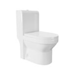 MOYU Wall Hung Toilet, Compact Wall-Mounted WC with Soft Close Seat and Powerful Siphon Flush - Image 4