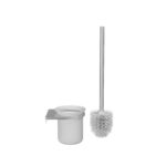 Modern Wall-Hung Toilet Cleaning Brush Kit, Anti-Limescale Easy Clean For Renovation