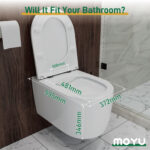 Dual-Outlet Wall-Hung Toilet - Image 5