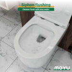 Dual-Outlet Wall-Hung Toilet - Image 7