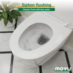 Round Wall-Hung Toilet - Image 6